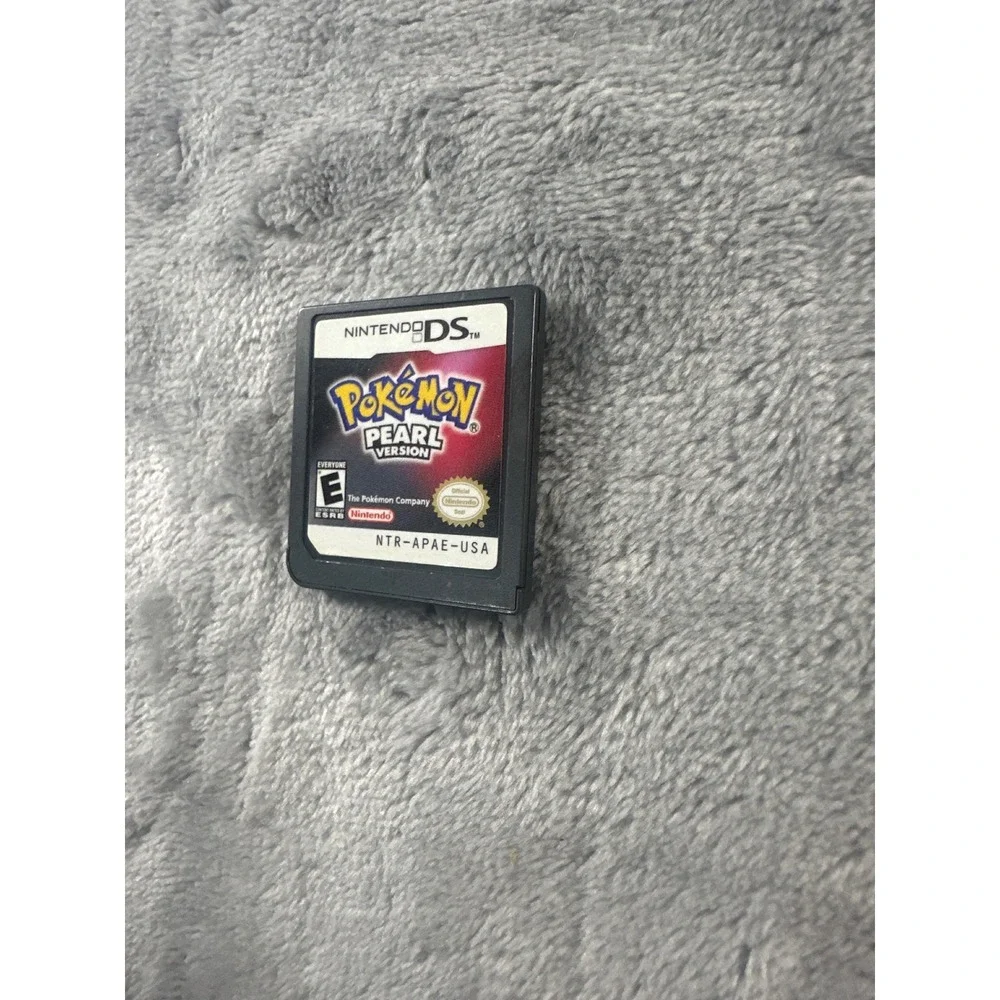 Pokemon Pearl Version Nintendo DS NTR-APAE-USA Authentic Game Cartridge Sinnoh